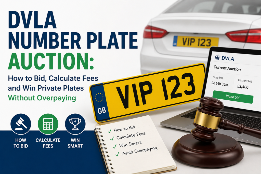 Explore DVLA Number Plate Auction in the UK