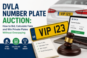 Explore DVLA Number Plate Auction in the UK
