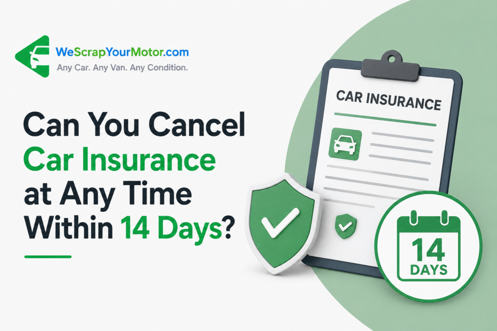 Can You Cancel Car Insurance at Any Time​ within 14 Days?