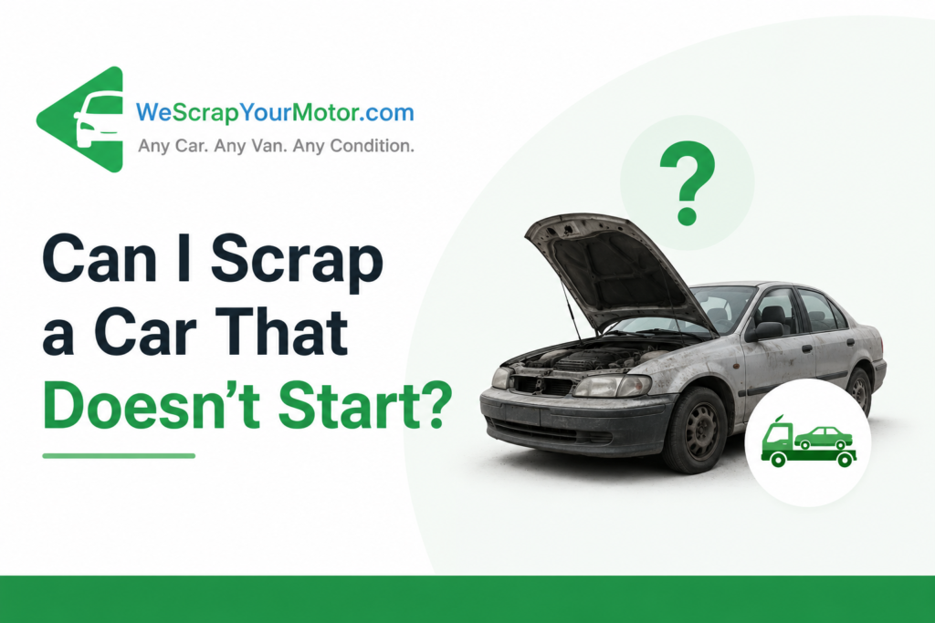 Can I Scrap a Car That Doesn't Start