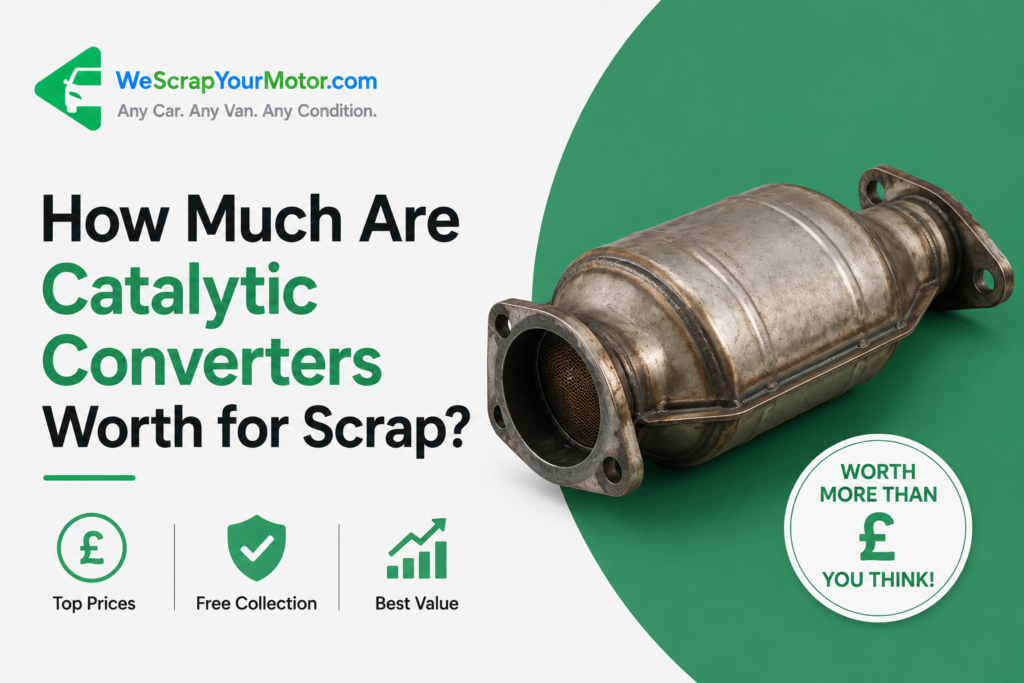 how much are catalytic converters worth​