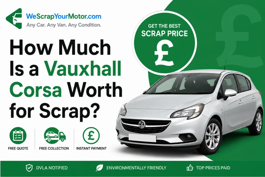 How Much Is a Vauxhall Corsa Worth for Scrap
