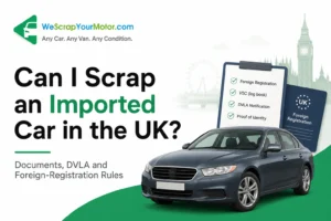 Can I Scrap an Imported Car in the UK: Documents, DVLA and Foreign-Registration Rules