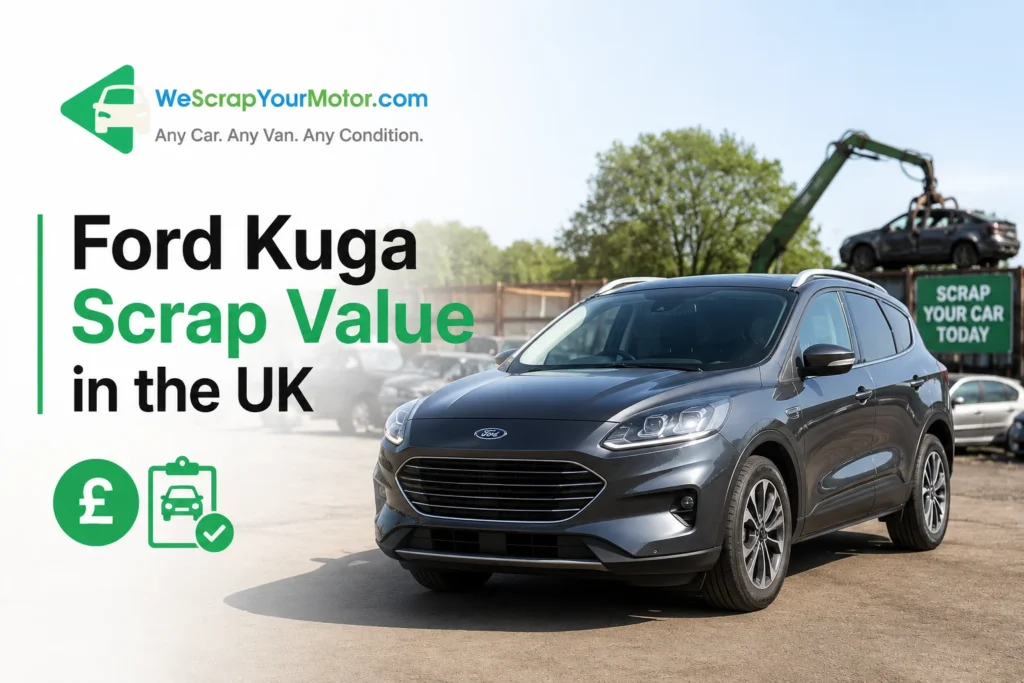 Ford Kuga Scrap Value in the UK
