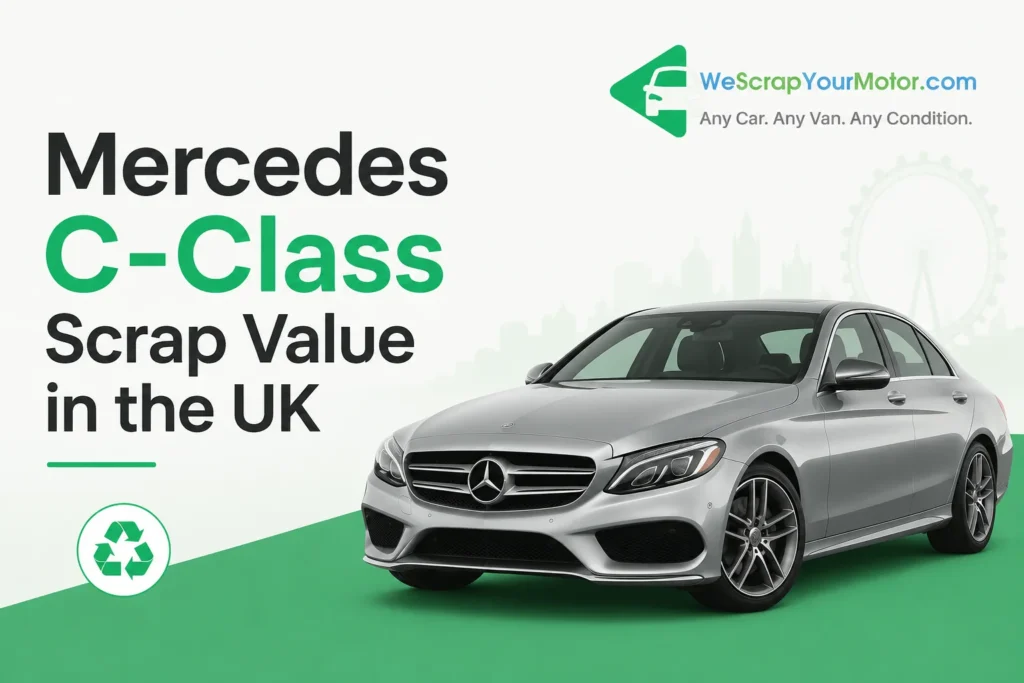 Mercedes C-Class Scrap Value in the UK