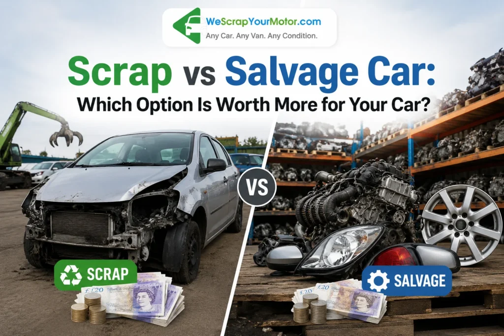 Scrap vs Salvage Car Which Option Is Worth More for Your Car