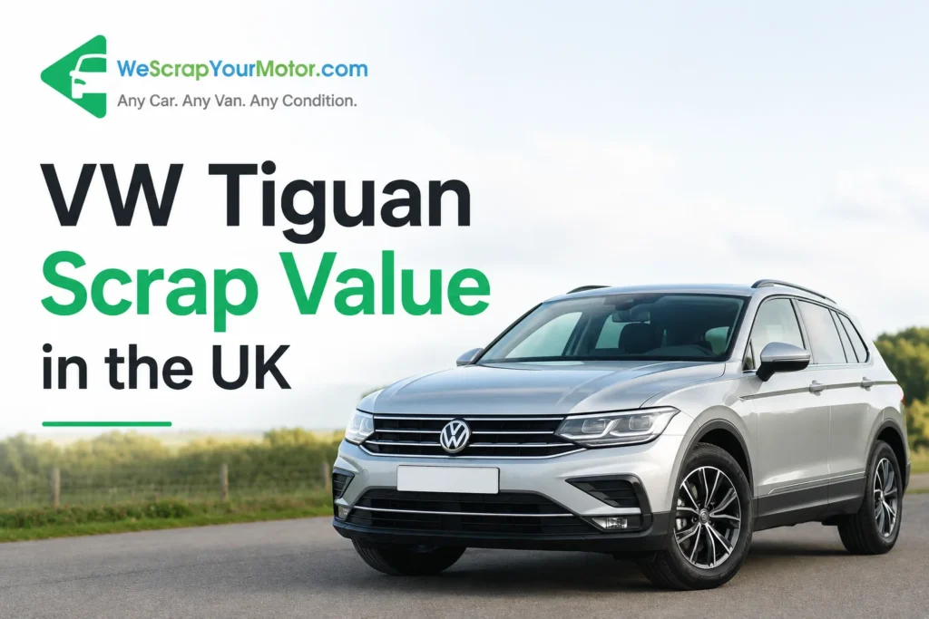 VW Tiguan Scrap Value in the UK
