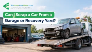 Can I Scrap a Car From a Garage or Recovery Yard