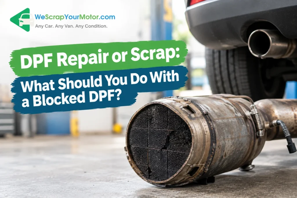 DPF Repair or Scrap What Should You Do With a Blocked DPF