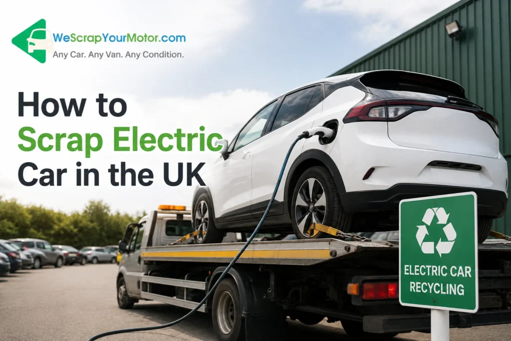 How To Scrap An Electric Car in the UK