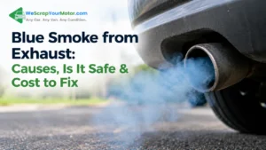 Blue Smoke from Exhaust: Causes, Is It Safe to Drive & UK Repair Costs