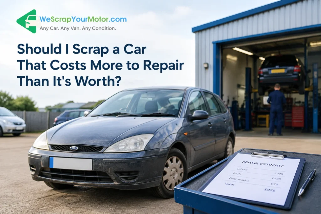 Should I Scrap a Car That Costs More To Repair Than It's Worth?
